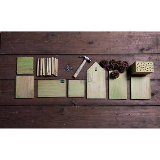 Esschert Design - Esschert Design - Kit d'assemblage - Hôtel à insectes - Image 4