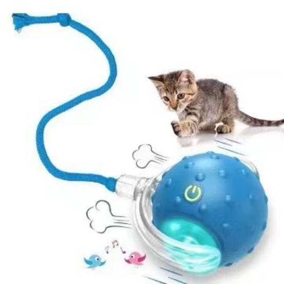 IntiMeg - Balle interactive pour chat bleue IntiMeg - Image 1