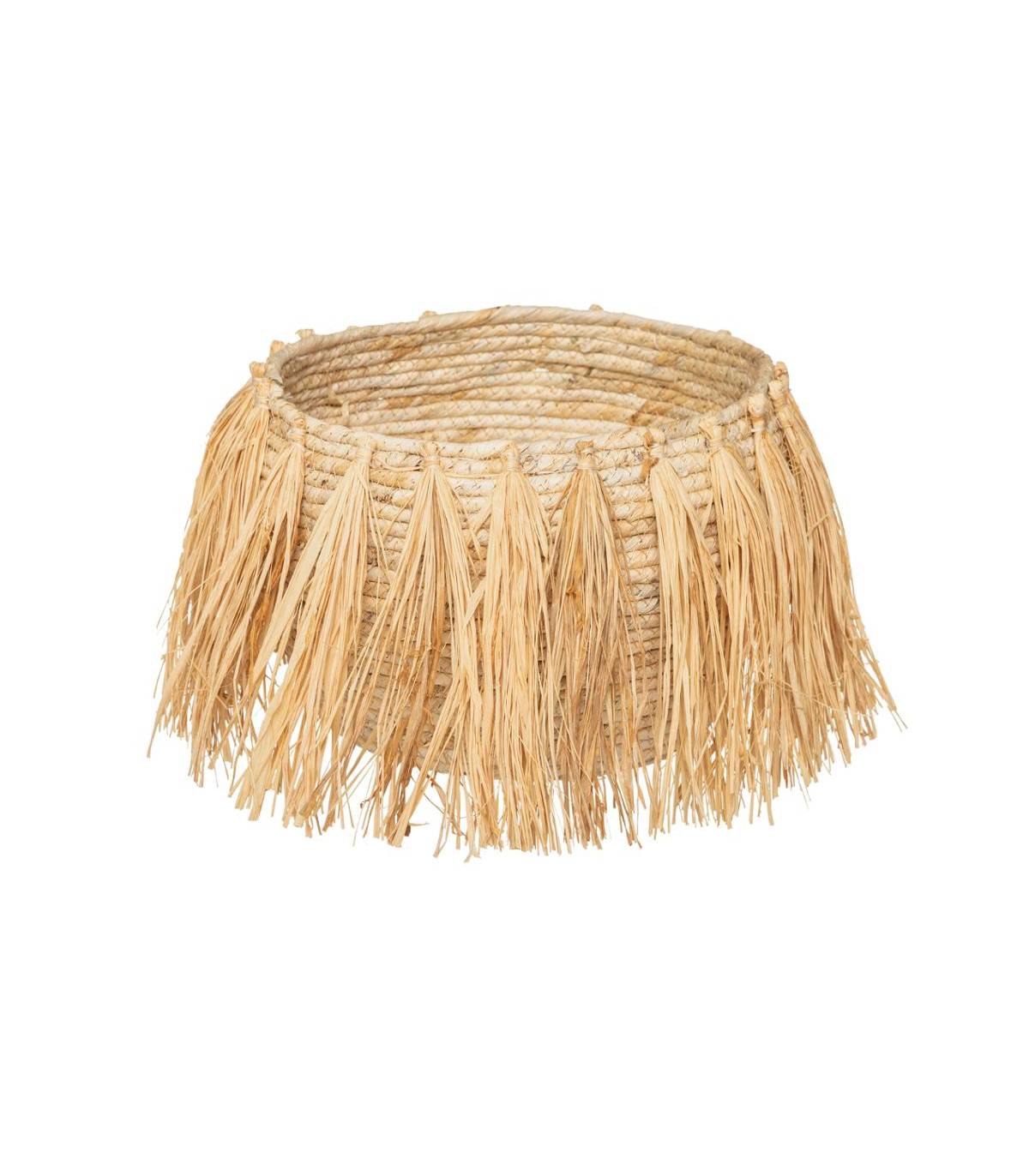 Atmosphera - Set de 2 Paniers de rangement à frange - Image 3