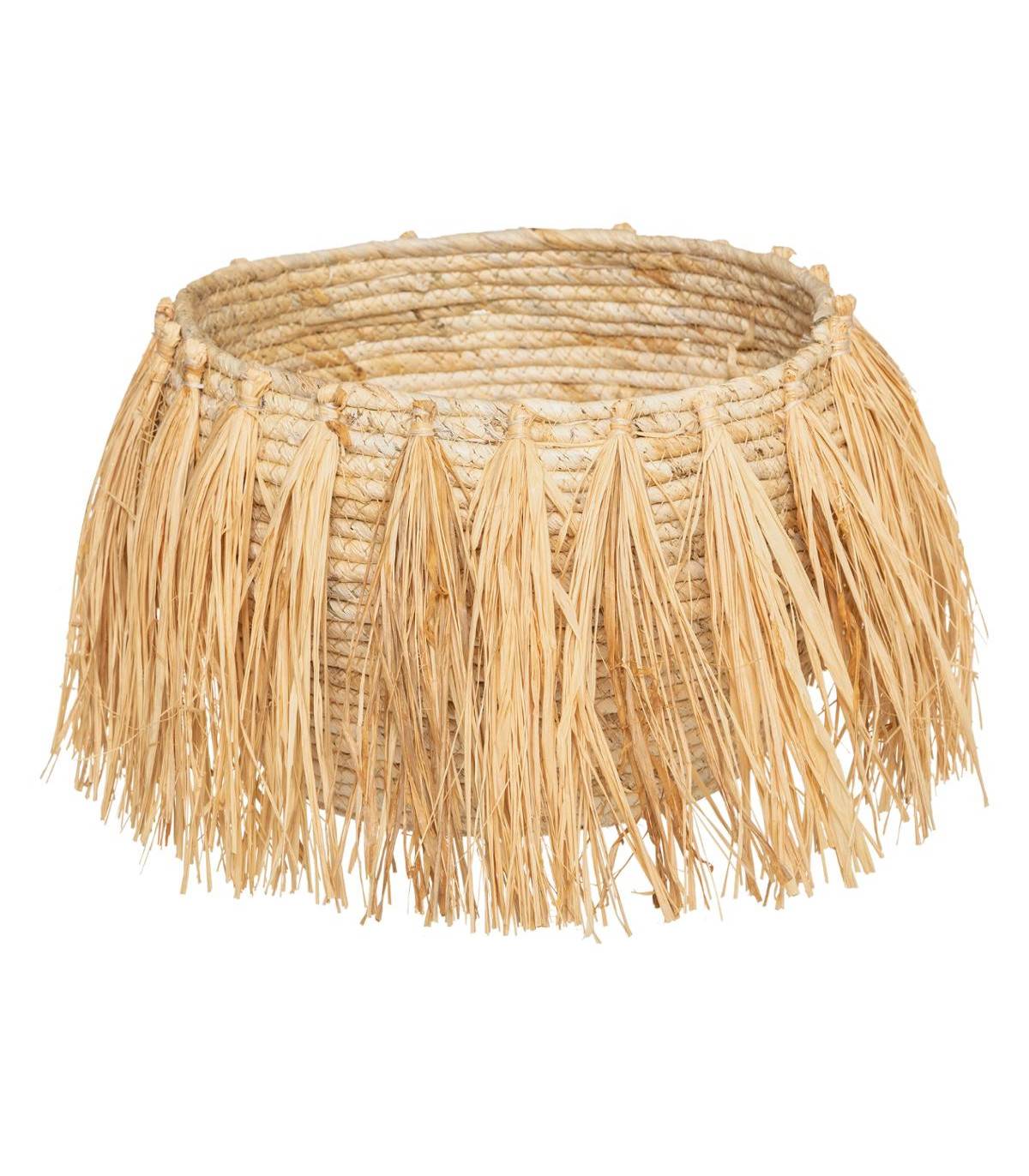 Atmosphera - Set de 2 Paniers de rangement à frange - Image 2