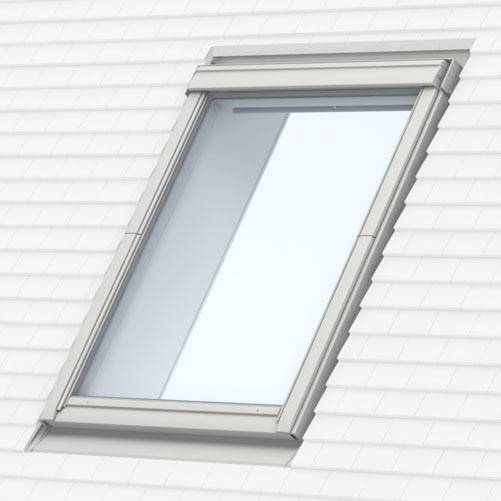 Raccord pour petites tuiles plates VELUX - gris - 78 x 98 cm - EDP MK04 0000