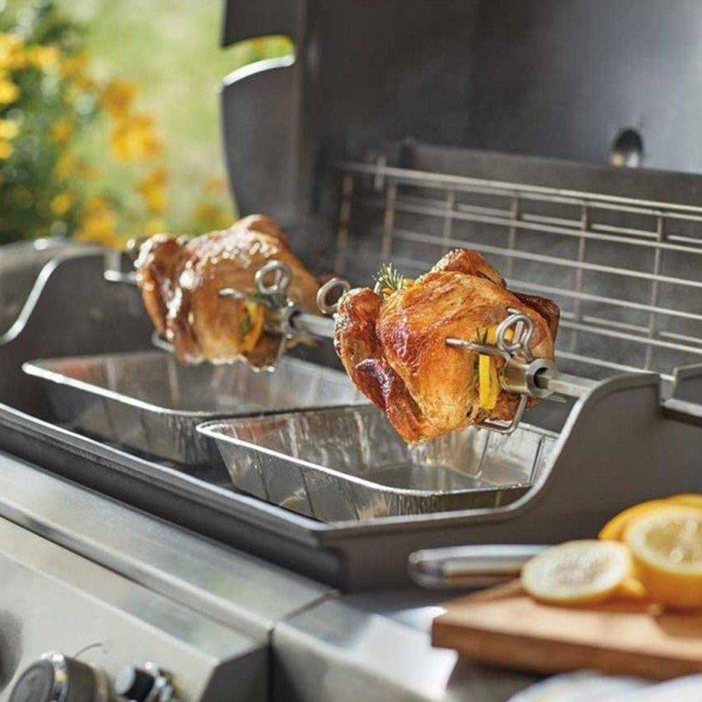 Weber - Rôtissoire pour barbecue Genesis II 4 et 6 brûleurs - Image 2