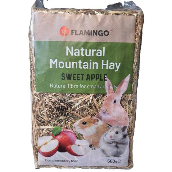 Foin de montagne aux Pommes 500 gr pour rongeurs - Image 3