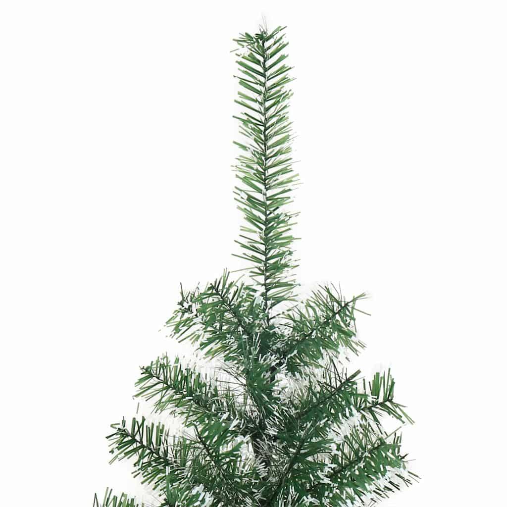ComfortXL - Magnifique Sapin de Noël Blanc Enneigé 180 cm, Pré-illuminé LED et Décoré – ComfortXL Outdoor Living - Image 8