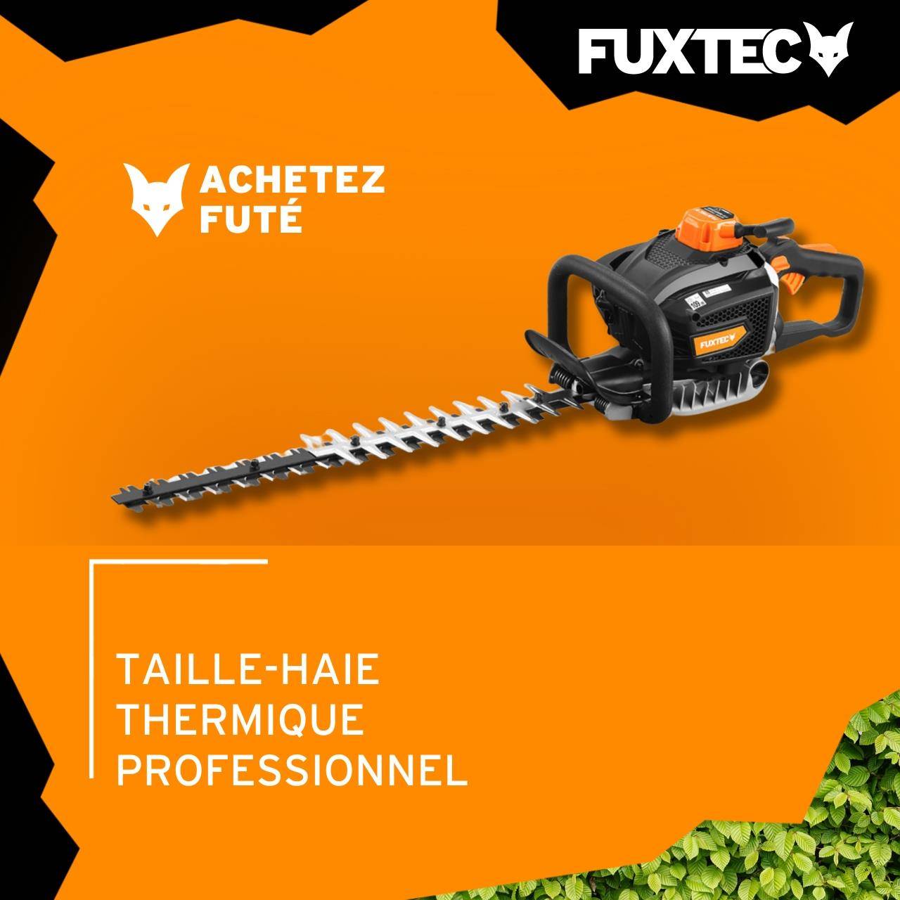 FUXTEC - Taille-haies thermique professionnel - FUXTEC FX-MHP245 - 24,5cm3 850W lame 61cm - Image 2