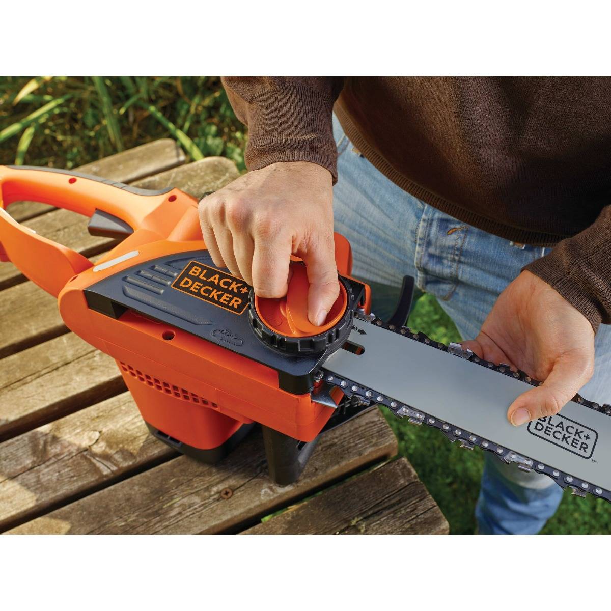 Black & Decker - Tronçonneuse électrique 2000w 40 cm - BLACK+DECKER - BDCS20-QS - Image 7