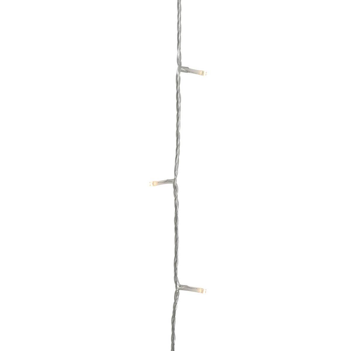 Fééric Lights & Christmas - Rideau lumineux de façade d'extérieur 4 x 2 m 800 LED blanc chaud à effets avec minuteur sur secteur - Atmosphera Créateur d'intérieur - Image 4