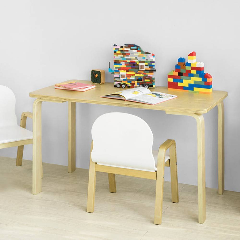 SoBuy Lot de 2 Chaises Enfant avec Accoudoirs et Dossier - Design Moderne, Hauteur d'Assise Réglable, Tabouret Enfant - Image 9