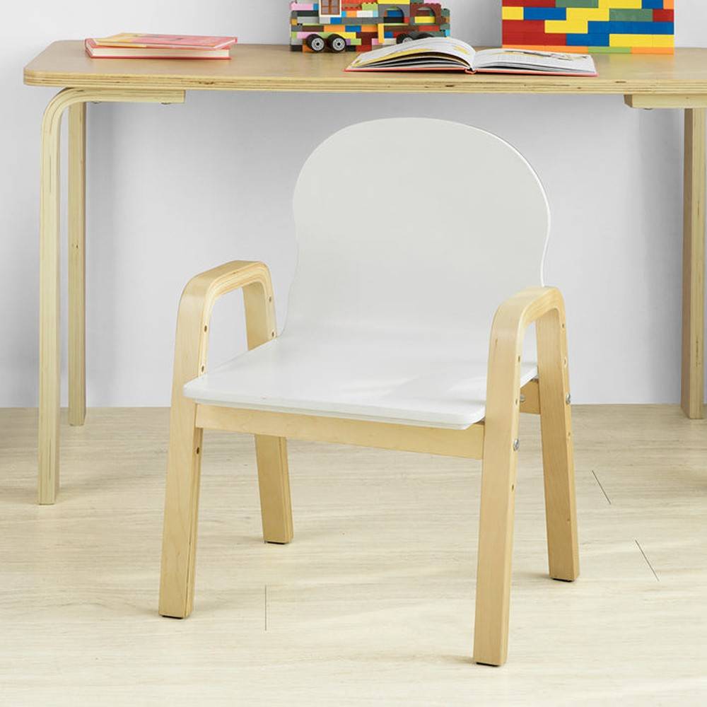 SoBuy Lot de 2 Chaises Enfant avec Accoudoirs et Dossier - Design Moderne, Hauteur d'Assise Réglable, Tabouret Enfant - Image 7
