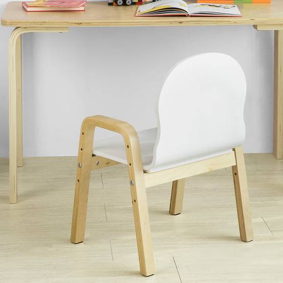 SoBuy Lot de 2 Chaises Enfant avec Accoudoirs et Dossier - Design Moderne, Hauteur d'Assise Réglable, Tabouret Enfant - Image 8