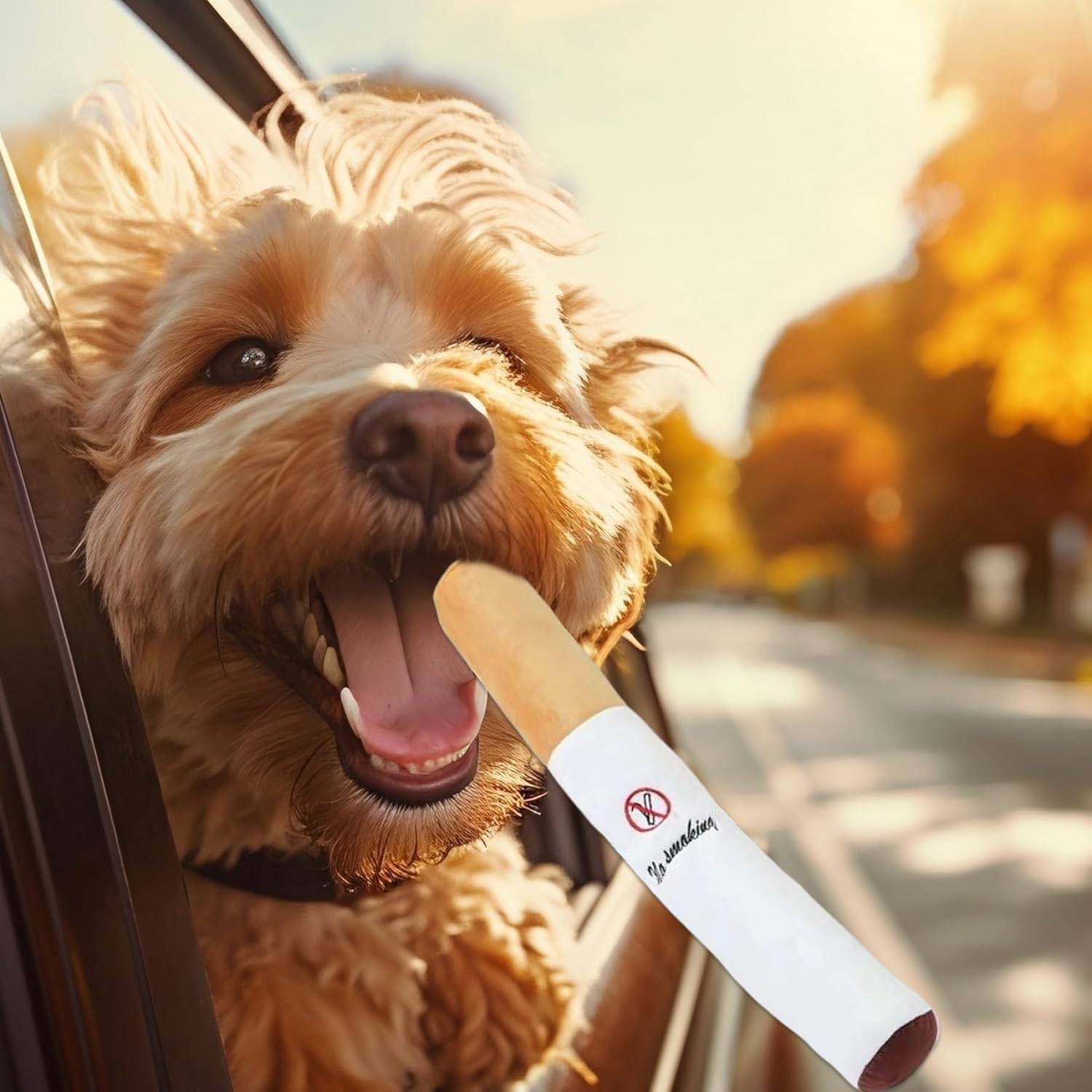 2 Jouets cigarette rigolos pour chien DtopbuyAge - Image 3