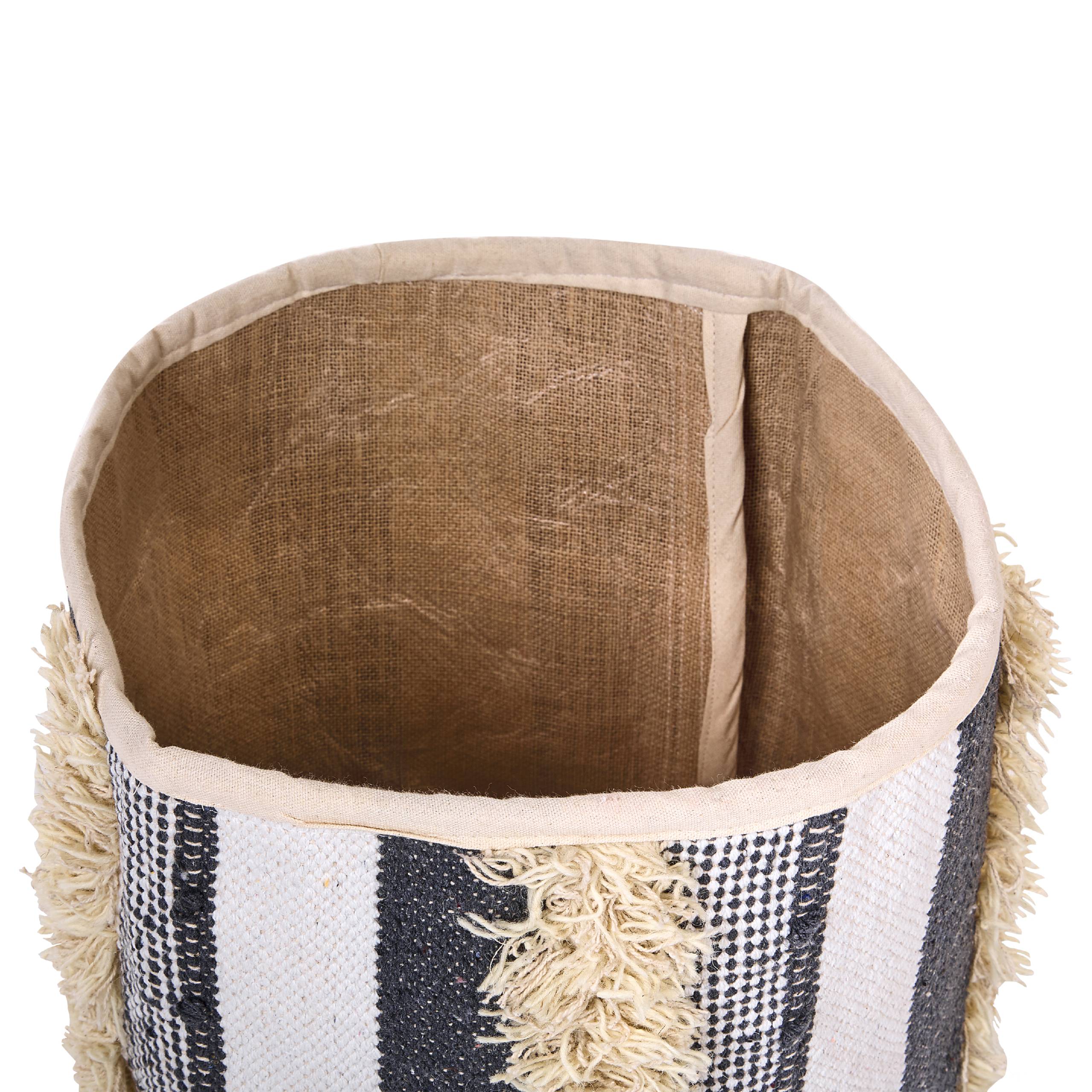 Beliani - Corbeille Coton Gris KOTKAI - Beliani - Image 7