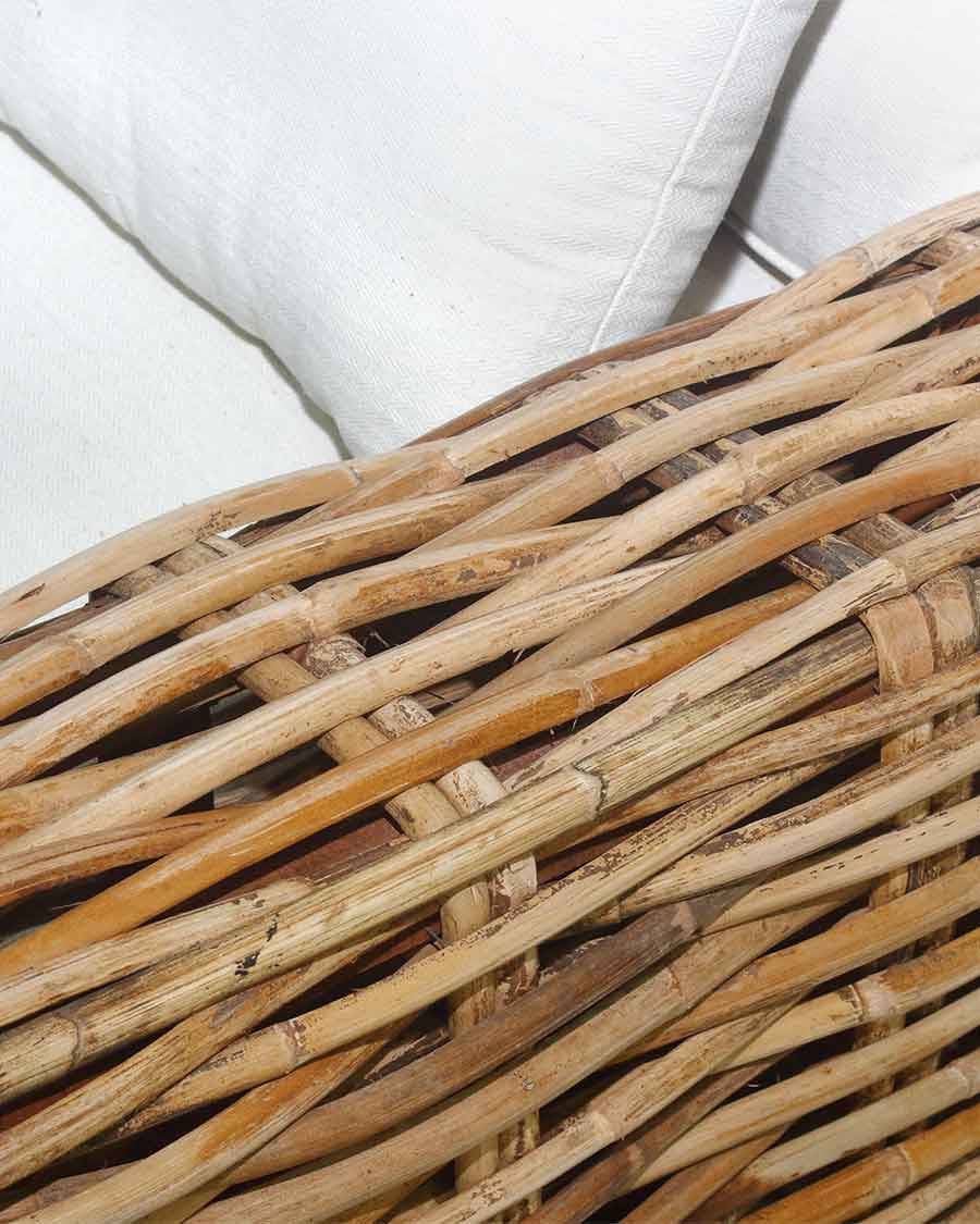 Cassiopée - Canapé de jardin en rotin 3 places - UNIQKA - Image 7