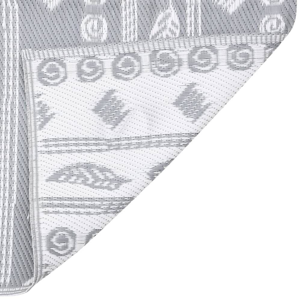 ComfortXL - Grand Tapis de Terrasse XL en PP Tissé pour Salon de Jardin Gris 190x290 cm – ComfortXL Outdoor Living - Image 4