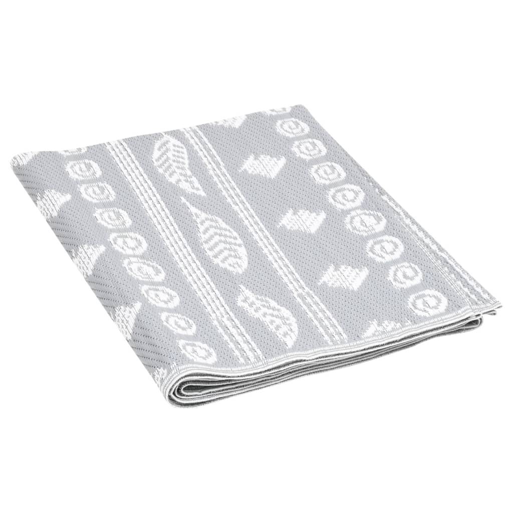ComfortXL - Grand Tapis de Terrasse XL en PP Tissé pour Salon de Jardin Gris 190x290 cm – ComfortXL Outdoor Living - Image 5