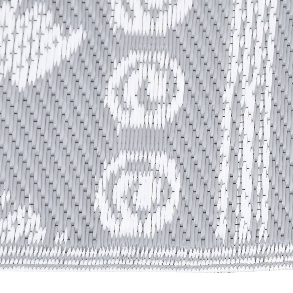 ComfortXL - Grand Tapis de Terrasse XL en PP Tissé pour Salon de Jardin Gris 190x290 cm – ComfortXL Outdoor Living - Image 3