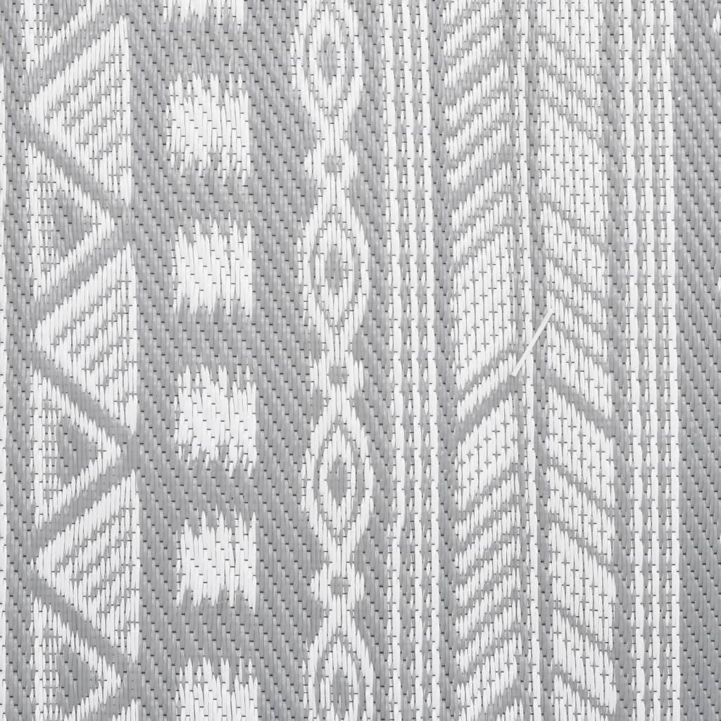 ComfortXL - Grand Tapis de Terrasse XL en PP Tissé pour Salon de Jardin Gris 190x290 cm – ComfortXL Outdoor Living - Image 6