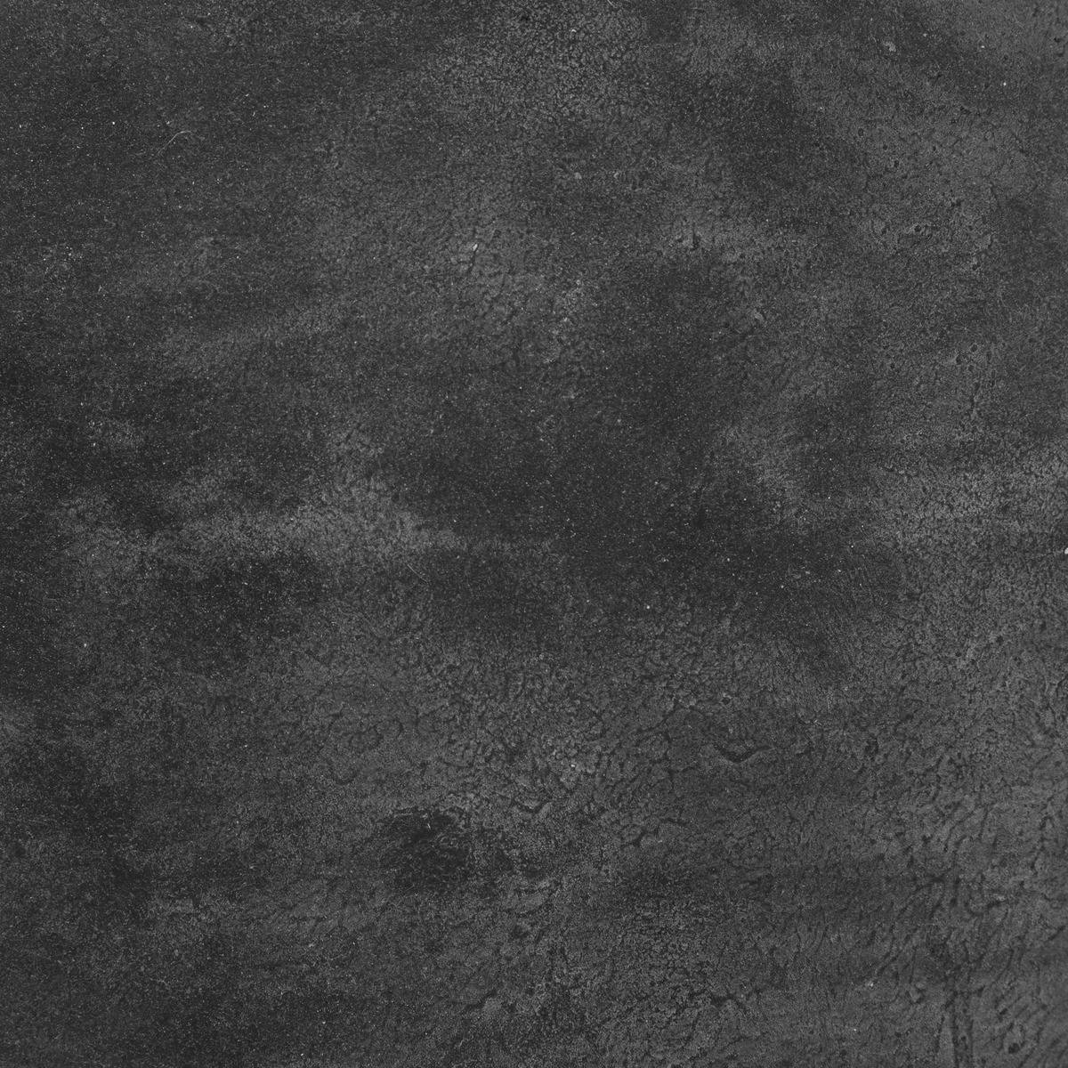 Vase Jarre en céramique Gris Anthracite aspect texturé H 60 cm - Image 2