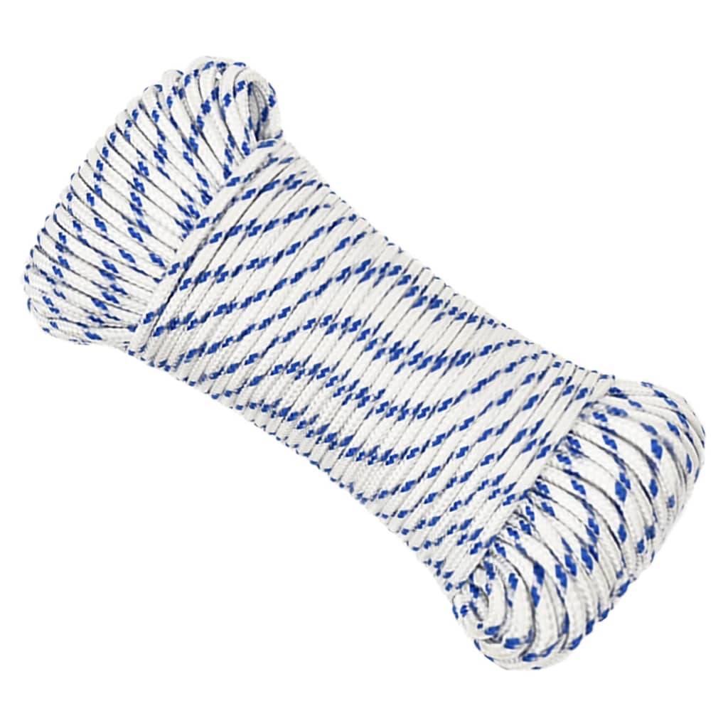 Corde de bateau Blanc 5 mm 500 m Polypropylène Maison Chic - Image 1