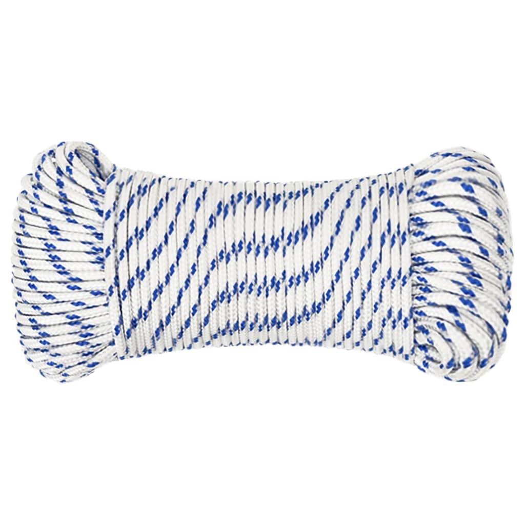 Corde de bateau Blanc 5 mm 500 m Polypropylène Maison Chic - Image 3