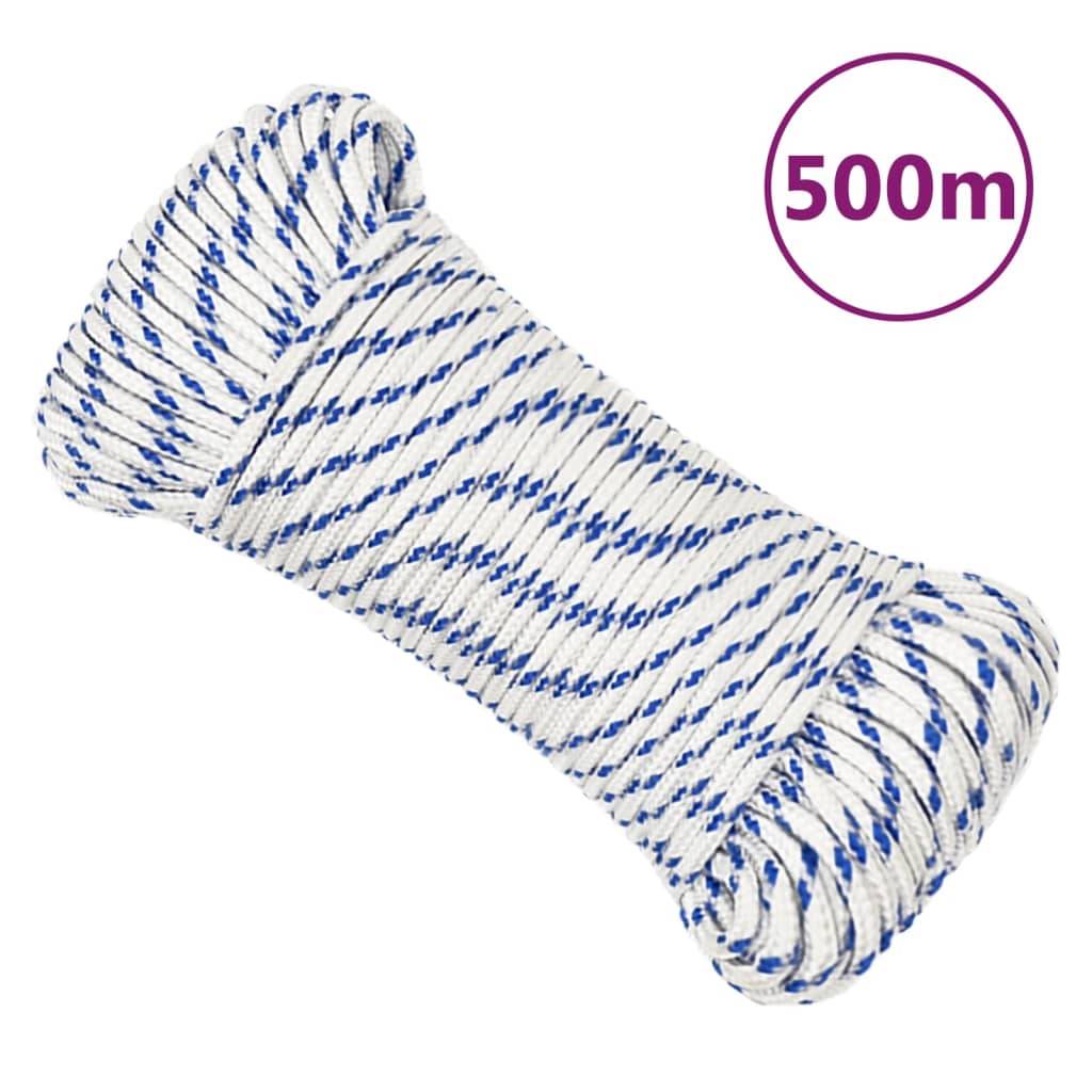 Corde de bateau Blanc 5 mm 500 m Polypropylène Maison Chic - Image 2