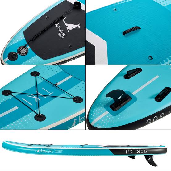 Kangui - KANGUI Stand up paddle gonflable SUP avec siège kayak, 305cm - TIKI - Image 2