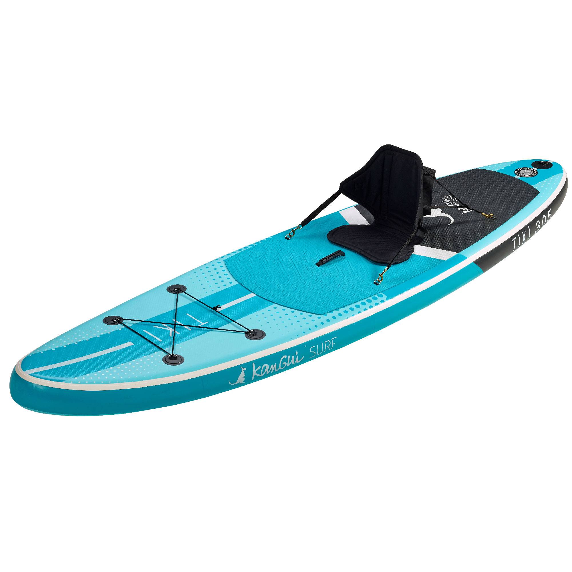 Kangui - KANGUI Stand up paddle gonflable SUP avec siège kayak, 305cm - TIKI - Image 6