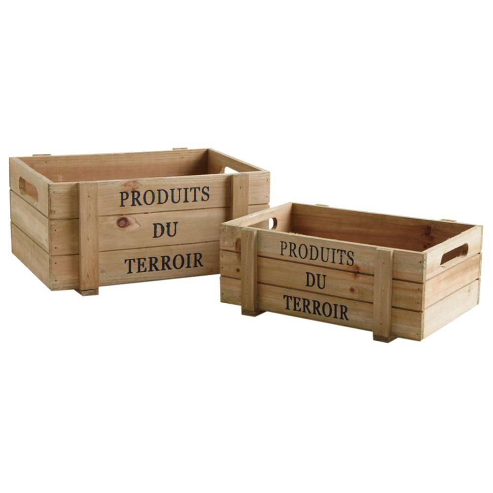 Aubry Gaspard - Caisses en bois vieilli Produits du Terroir - Image 2