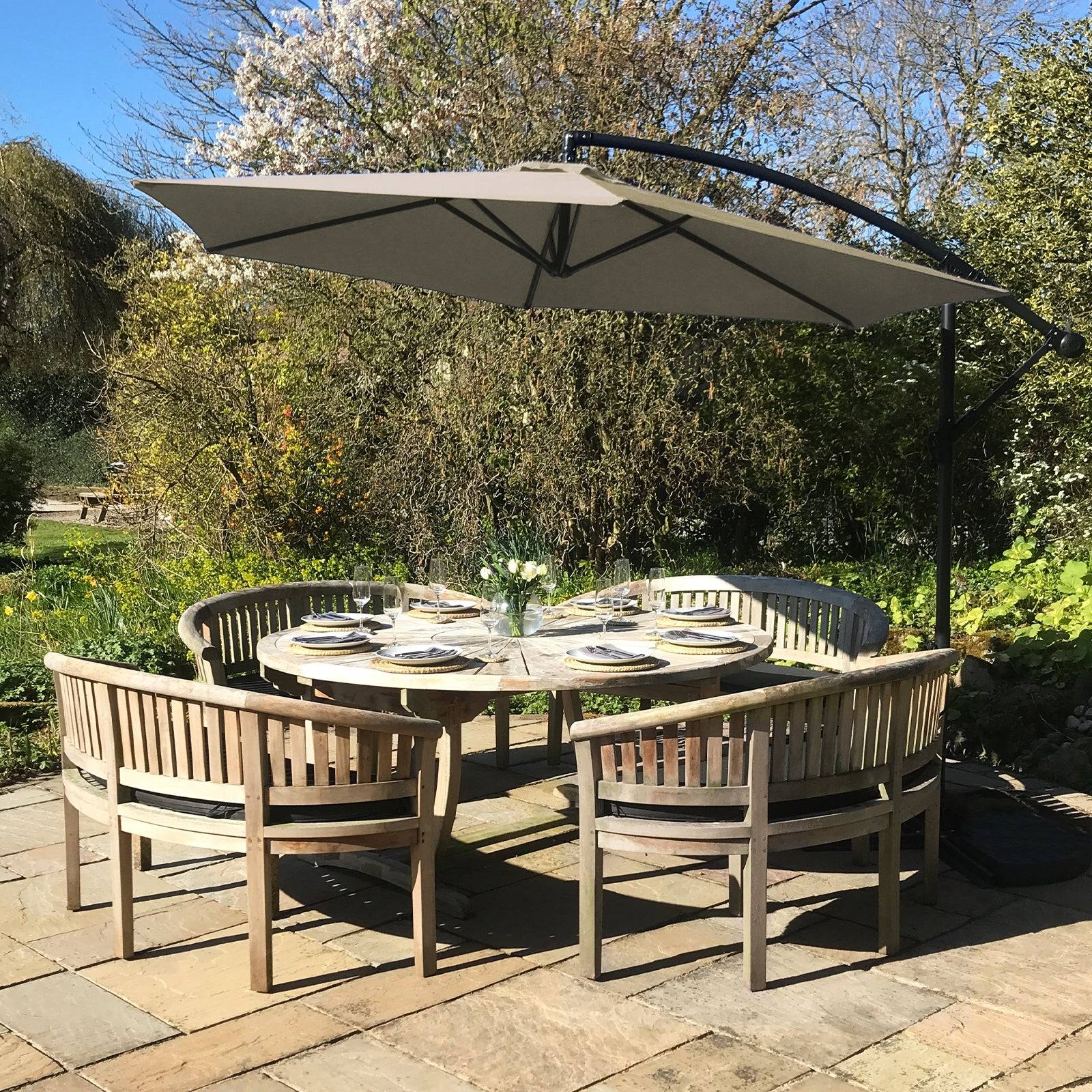 Monstershop - Parasol Cantilever Beige - Image 1