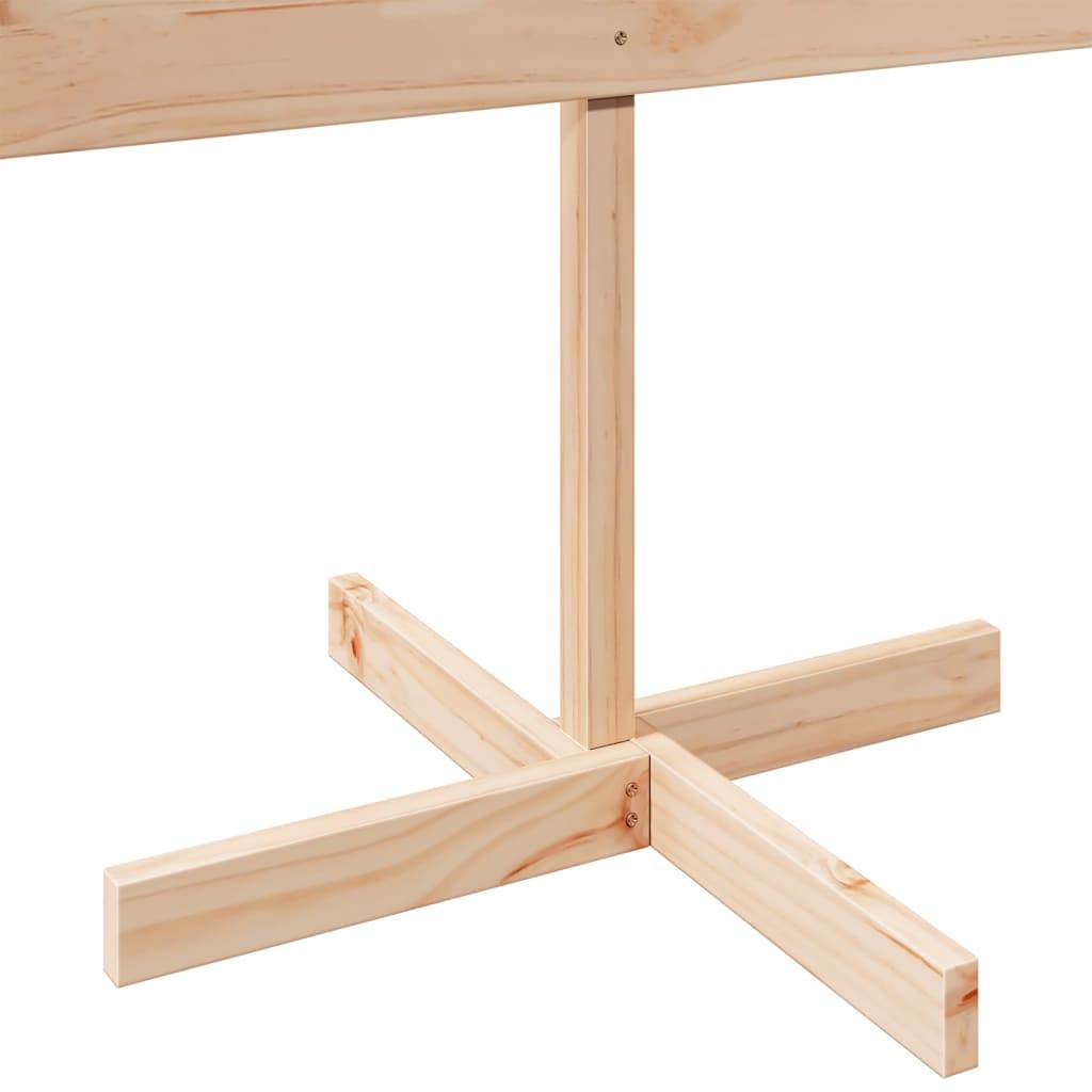 Maison Chic - Sapin de Noël | Arbre de Noël en bois pour décoration 150 cm bois massif Maison Chic - Image 6