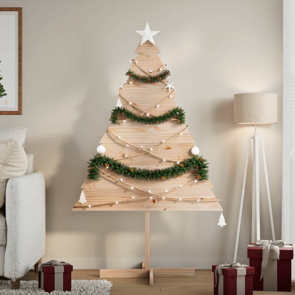 Maison Chic - Sapin de Noël | Arbre de Noël en bois pour décoration 150 cm bois massif Maison Chic - Image 2