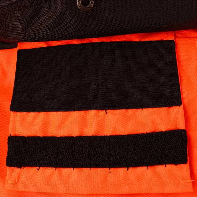 Veste femme Stronger 6 poches polyester Oxford orange XS à 2XL Percussion - Image 4