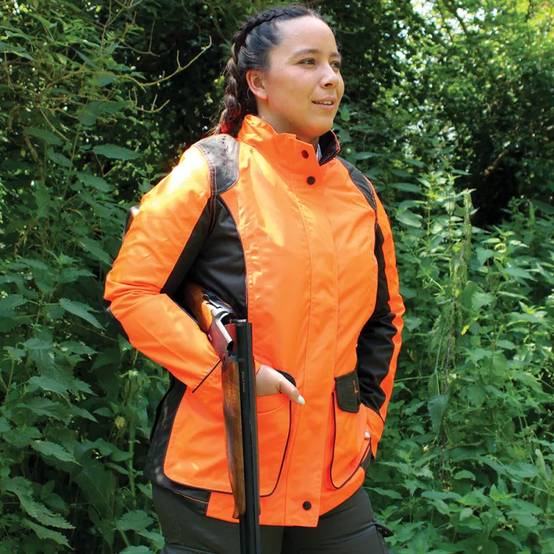 Veste femme Stronger 6 poches polyester Oxford orange XS à 2XL Percussion - Image 8