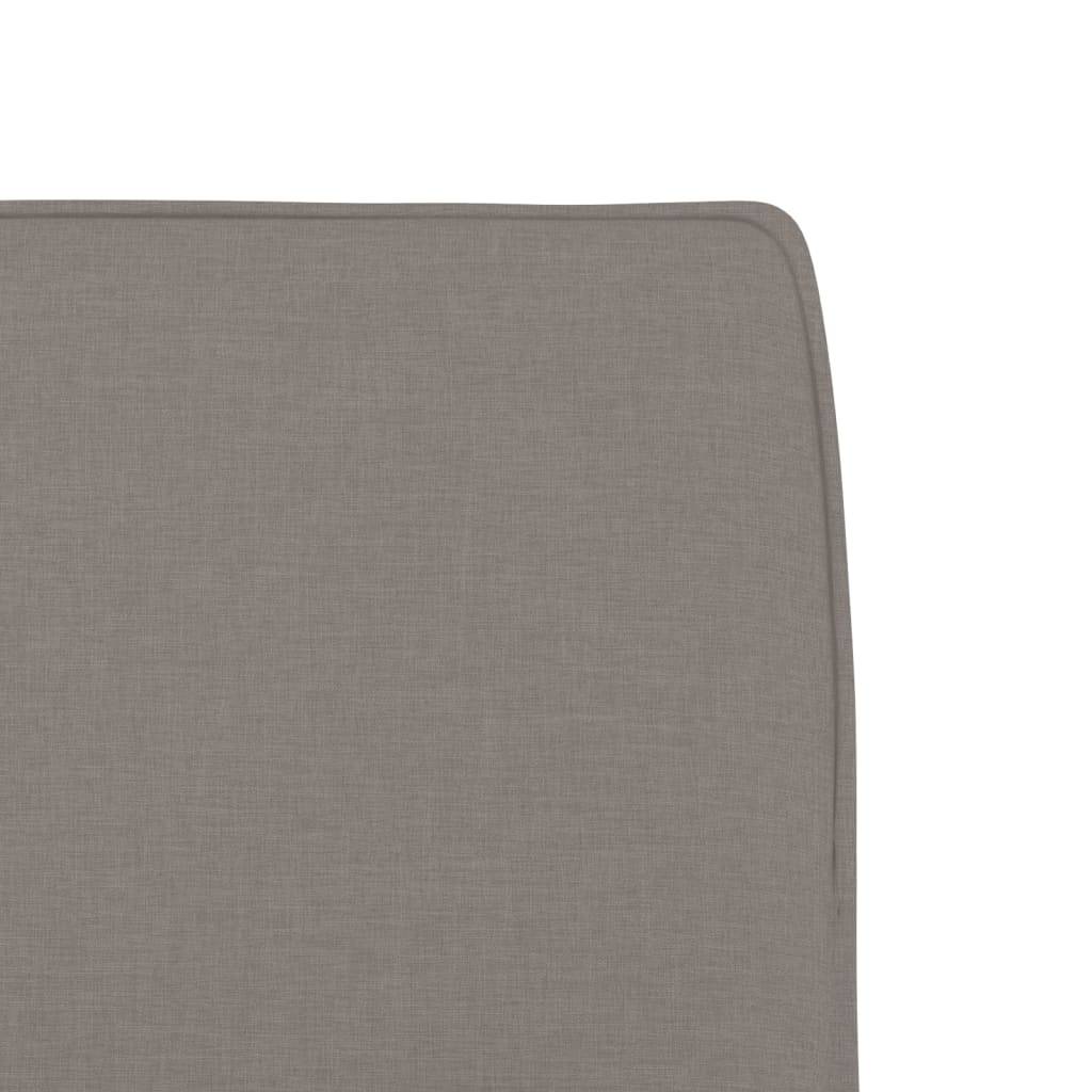 Chaise longue | Transat | Bain de soleil Taupe 52x75x76 cm Tissu - Image 6