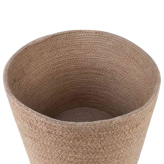 Ensemble de 2 pots à plantes jute naturel 28 x 28 x 28 cm, Poids:2.08kg - PANGIVO - Image 3