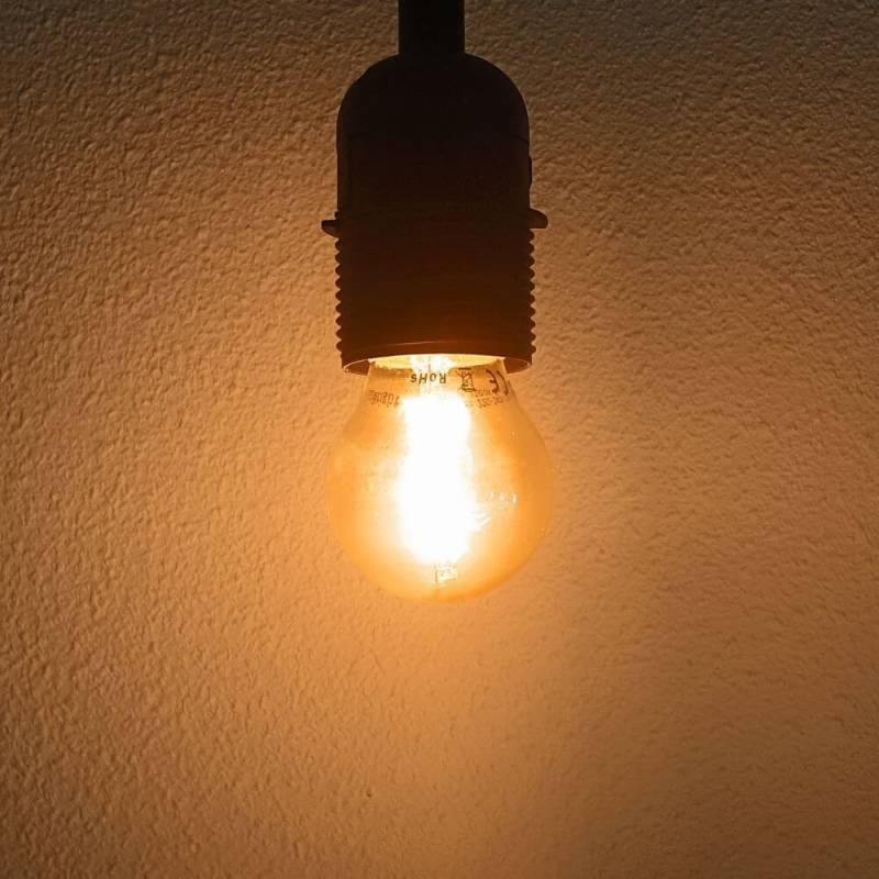Lotti - Ampoule Guinguette 2200K blanc très chaud 2W G45 filament Lotti - Image 4