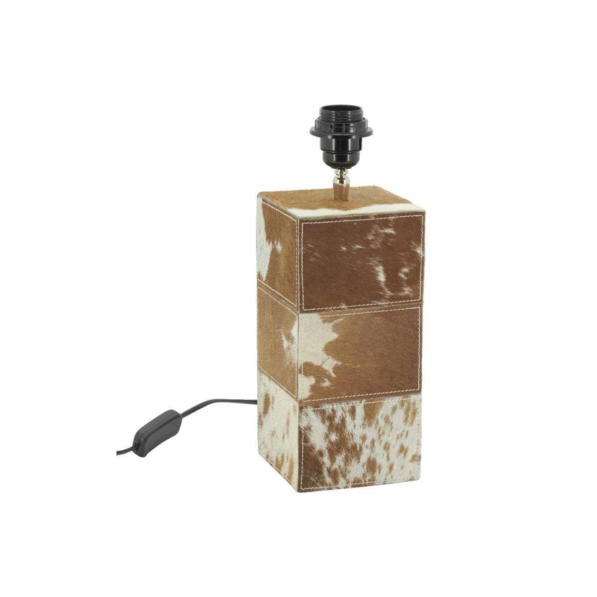 Aubry Gaspard - Pied de lampe en peau de vache - Image 1
