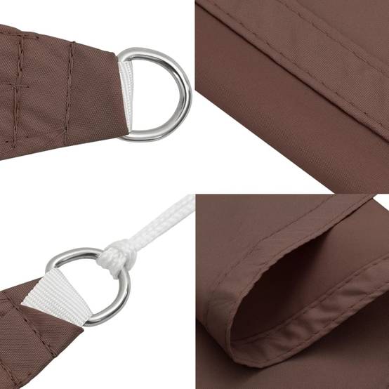 Coussin/parasol polyuréthane marron 4 x 4 m - Prolenta premium p333.0 - Image 7