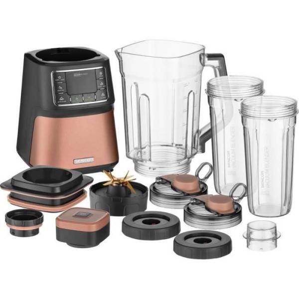 Mixeur Electrique  sous vide automatique - SENCOR - 7877CH SBU 7876GD - 1500 W - 8 lames en titane - 7 programmes - Image 3