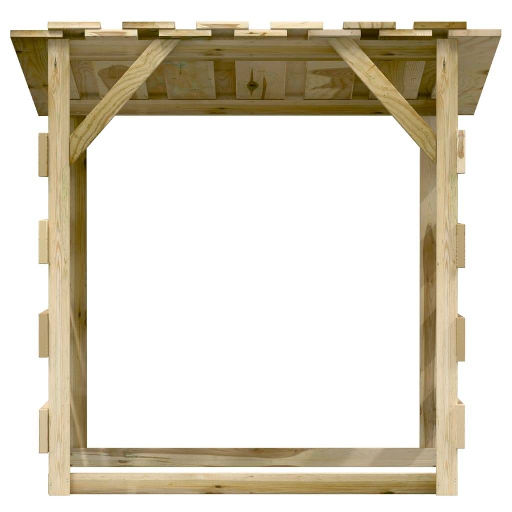 Maison Chic - Pergola - Tonnelle de jardins avec toits 2 pcs 100x90x100 cm Bois de pin imprégné il198 - Image 4