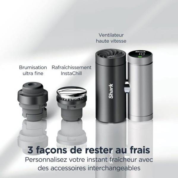 Ventilateur brumisateur 3-en-1 - SHARK ChillPill FA022EULV - Violet - Image 4