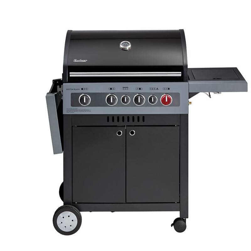 Barbecue gaz Boston Black 4 IK Turbo - ENDERS - 4 brûleurs dont 1 Turbo Zone - Image 6
