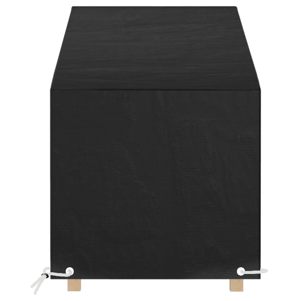 Maison Chic - Housse de protection | Couvercle de protection | Housse de chaise longue 12 œillets 205x75x40/70 cm polyéthylène Maison Chic - Image 3