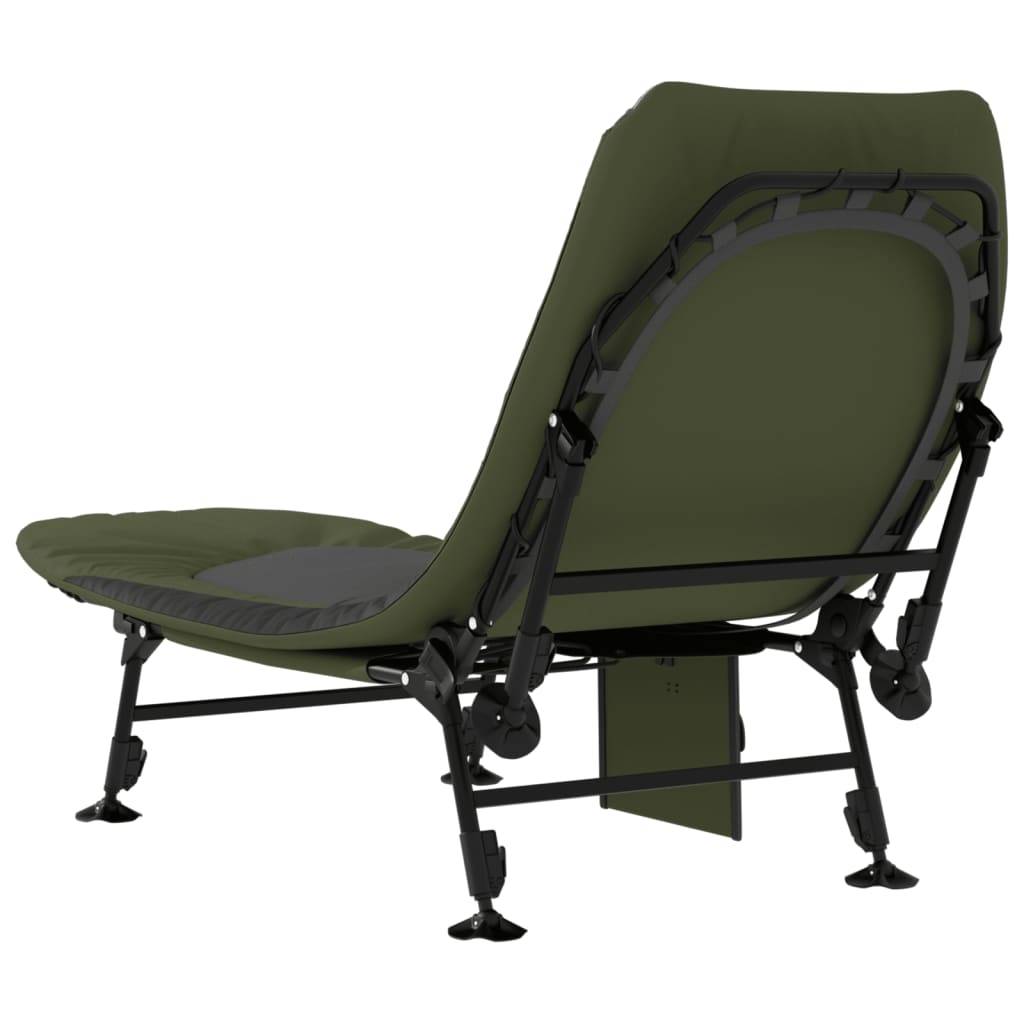 Prolenta Premium - Chaise longue pliante/transat  Thirja Vert  196 X 75 X 32-100 cm  - P87211V - Image 4