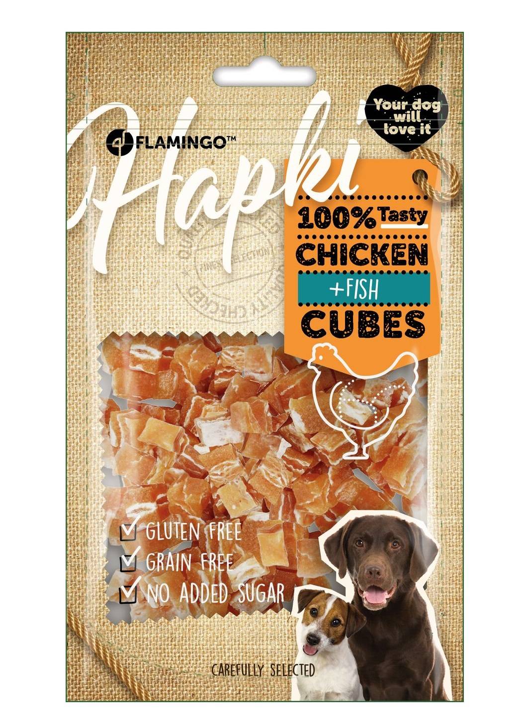 Friandise chien  petits blocs avec poulet et cabillaud - Image 2