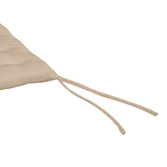 Lot de 6 coussins de chaise de jardin, Coussins extérieur capitonné, grand confort cm avec attaches, dim. 40L x 40l cm - Image 9