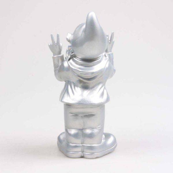 Stoobz - Nain de jardin en résine 13 x 11 x 31 cm Peace Stoobz - Image 5