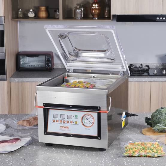Vevor - VEVOR Machine sous vide à chambre 320W compacte 320 mm, usage domestique/commercial, aliments humides. - Image 8