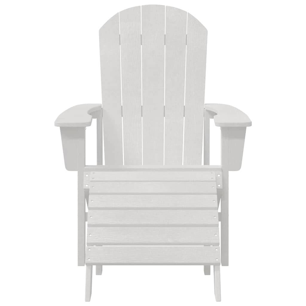 Chaise de jardin Polyéthylène Blanc 83 x 74 x 92 cm, Poids :42.96kg - PANGIVO - Image 5