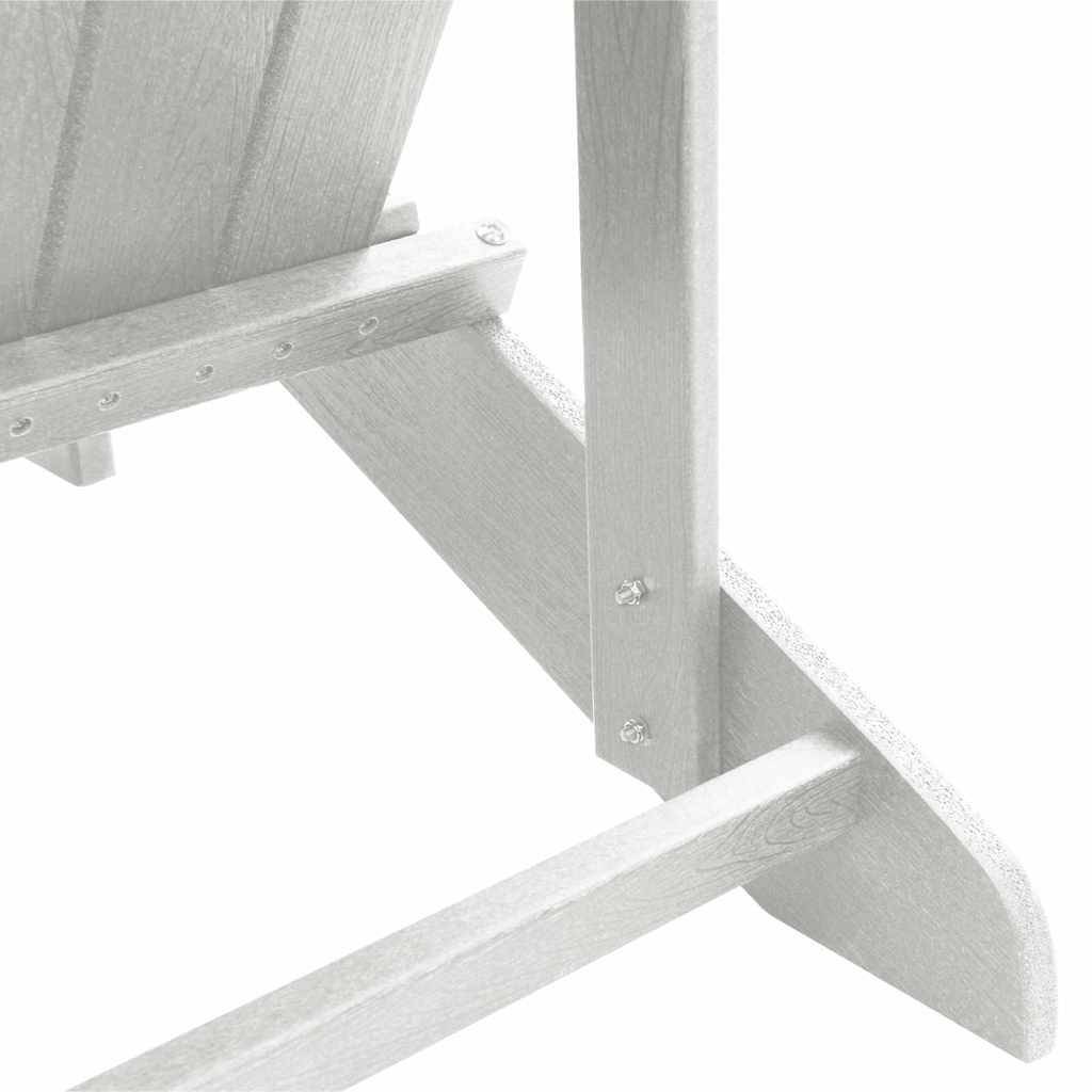 Chaise de jardin Polyéthylène Blanc 83 x 74 x 92 cm, Poids :42.96kg - PANGIVO - Image 8
